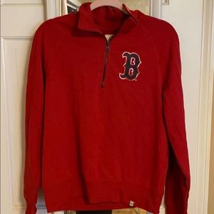 Boston Red Sox 1/4 zip sweatshirt